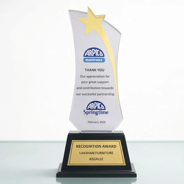 Arpico Springtime Recognition Award presented to Lakshan Furniture, February 2026