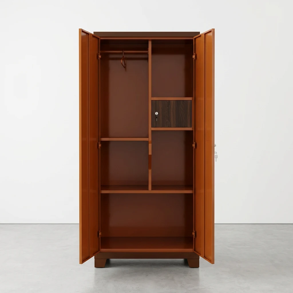 USW001 Steel Wardrobe - View 2