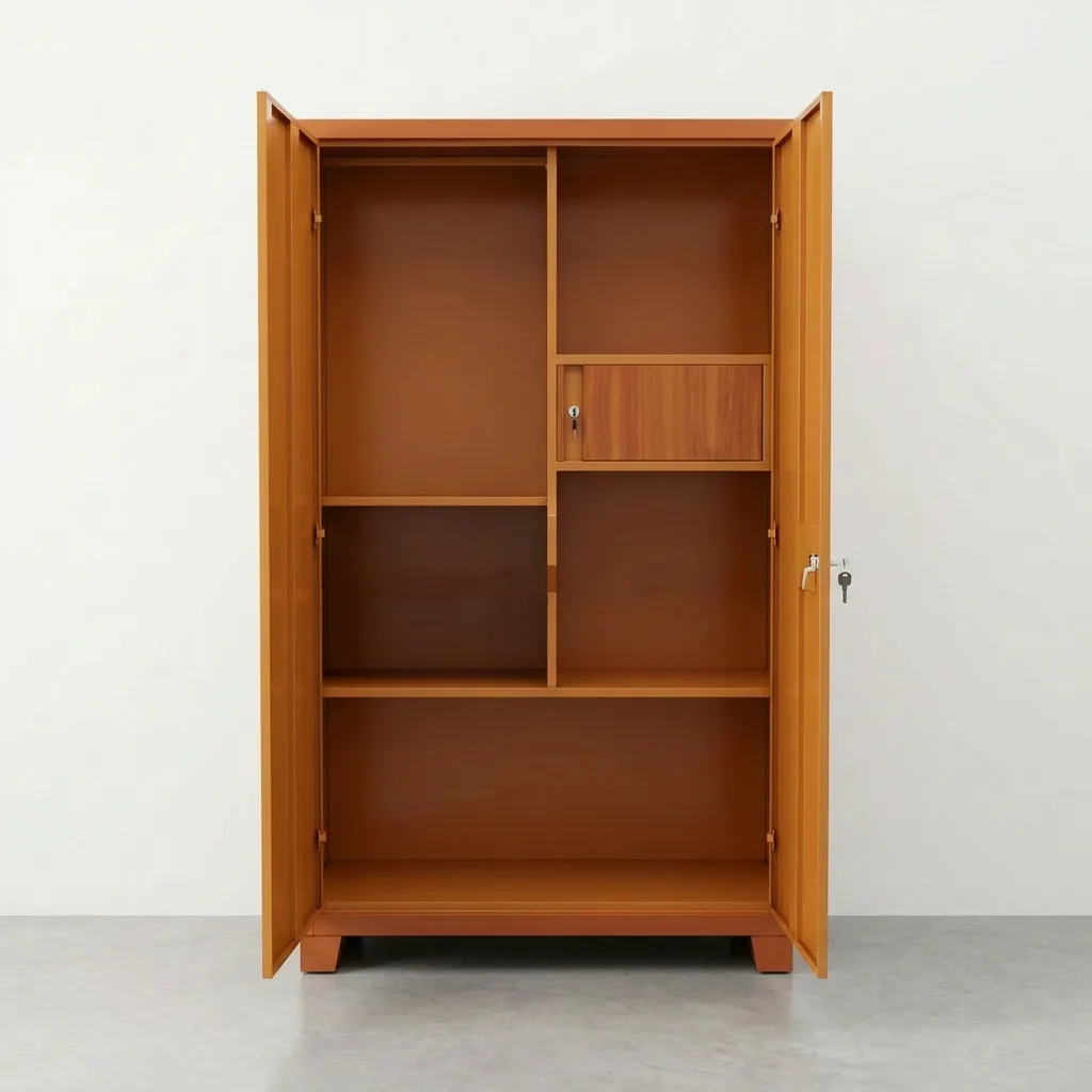 USW002 Steel Wardrobe - View 3